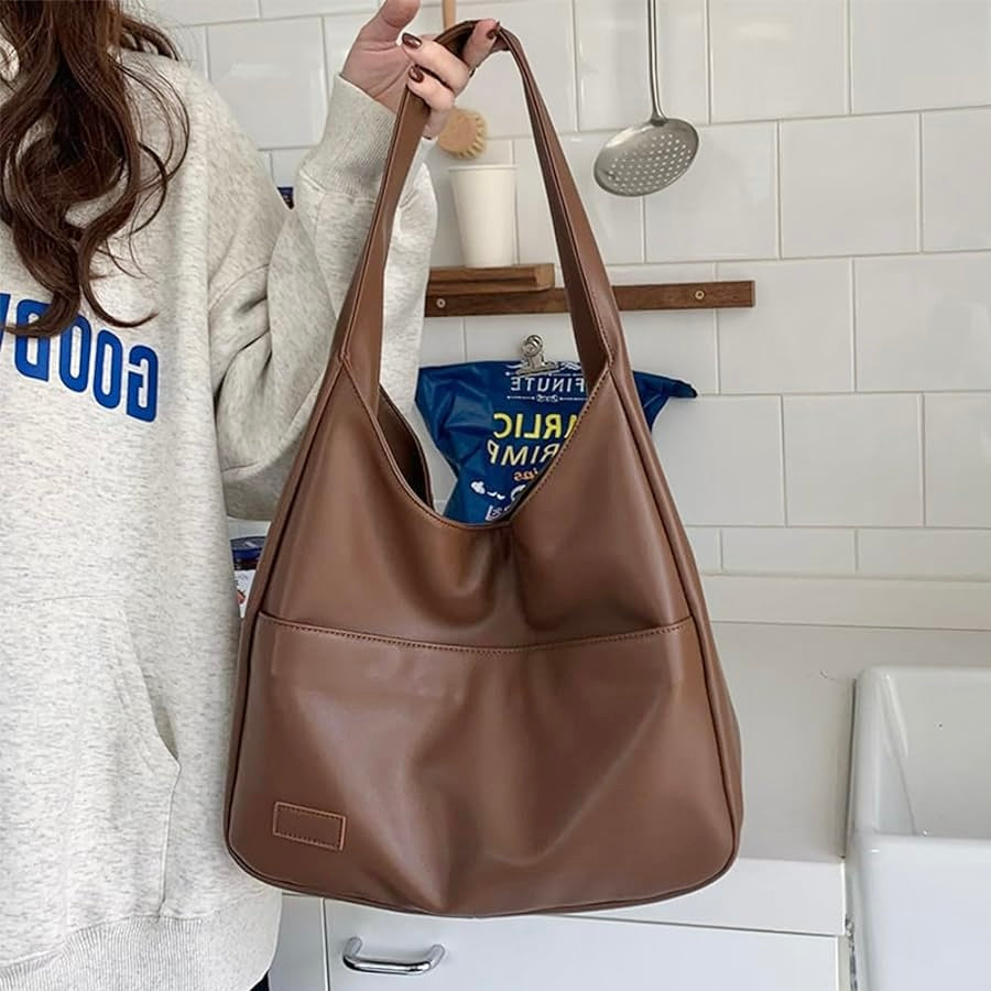 Easy Leather Tote Bag