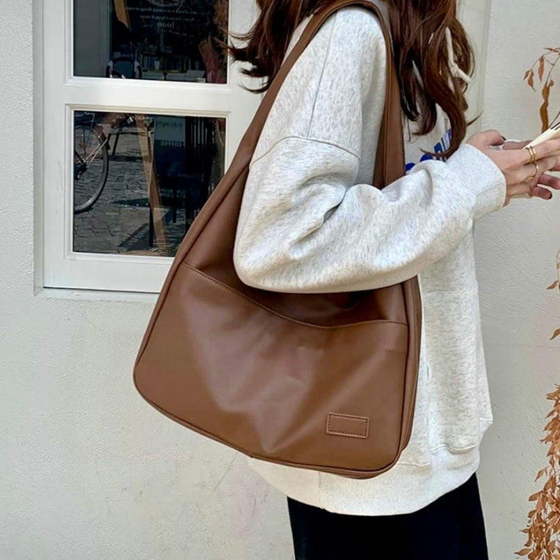 Easy Leather Tote Bag