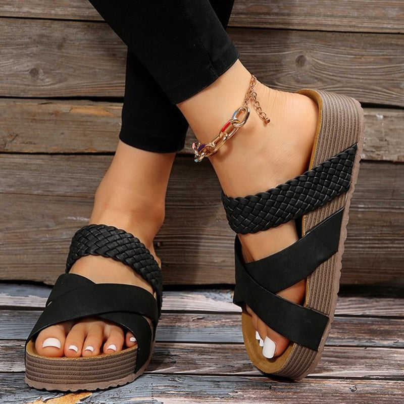 Seaside Wedge Sandals