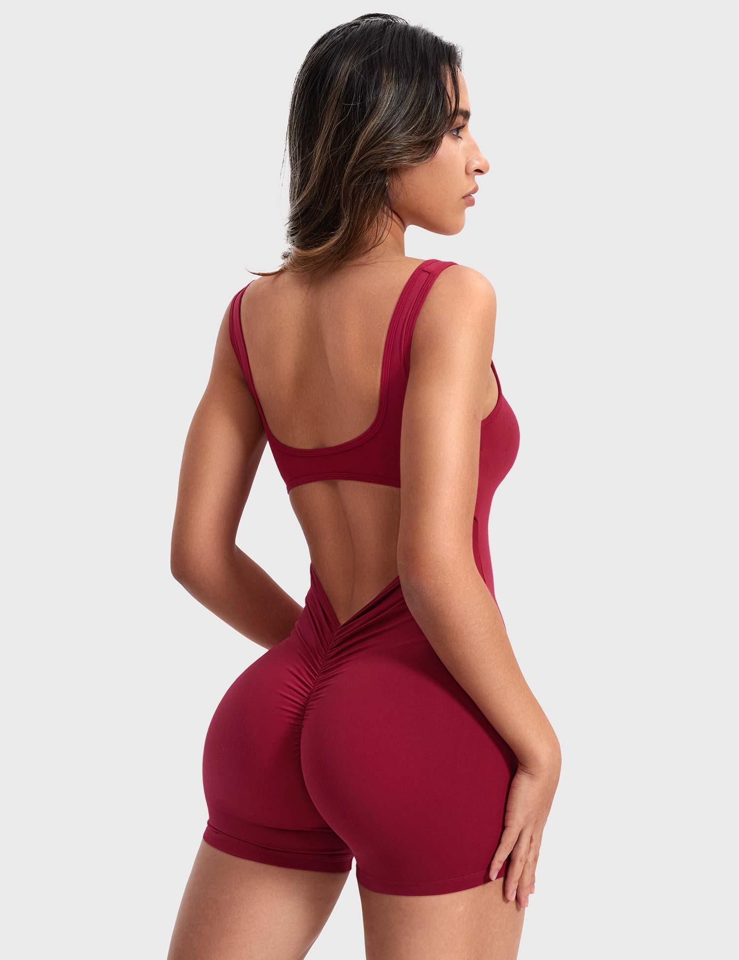 V-Back Romper