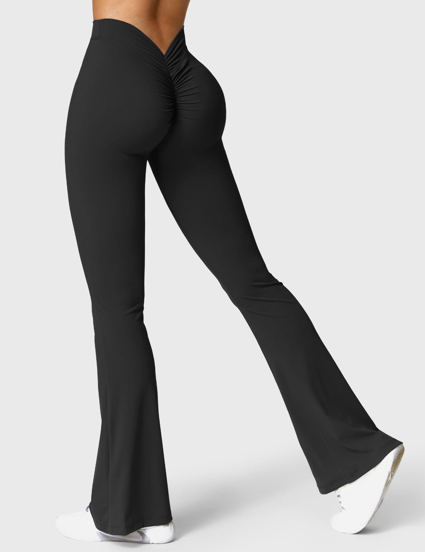 Daze V-back Flare Leggings