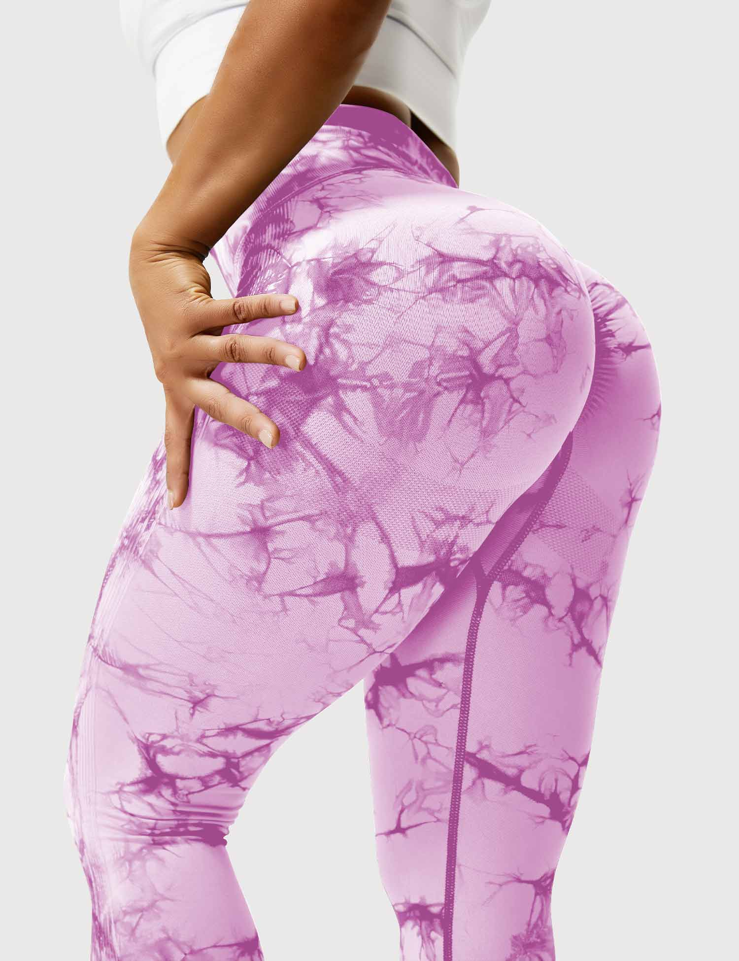 Winter Sale — Snatched Tie Dye Leggings